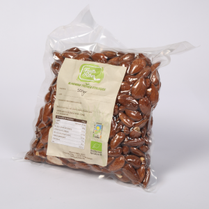 Almendra Ecológica Tostada con Piel 500g